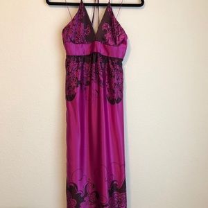 Fuscia Donna Morgan evening dress